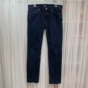 7 For All Mankind Men’s Slimmy Jeans Dark Wash Size 33